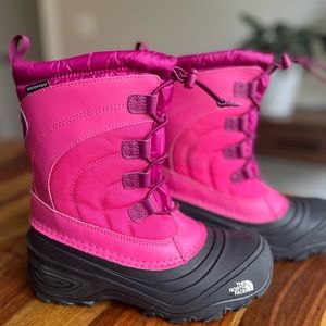 The North Face Kids' Alpenglow IV Boots
Color: Cabaret Pink; Girl size 4